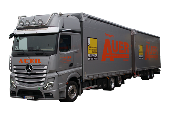 LKW Auer, LKW mit Anhänger